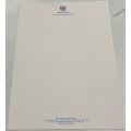 Folha tamanho A4 ( 21x29,7cm ) Papel Timbrado com a sua Marca impressão Colorida em papel offset 90gr